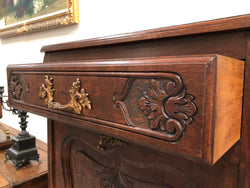 French Oak Loius XV Style Secretaire Abattant | Antique & Vintage | Moonee Ponds Antiques | Australia Wide Delivery