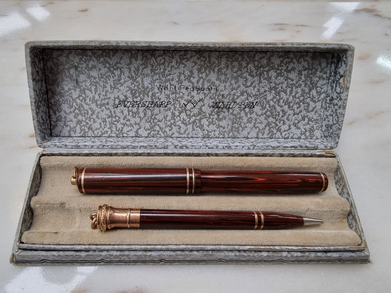 Early 20th Century Wahl Antique Pen Set