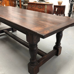 Vintage French Oak Farmhouse Table