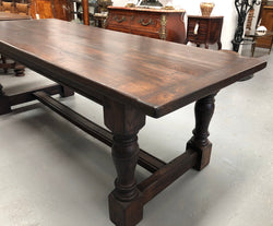 Vintage French Oak Farmhouse Table | Antique & Vintage | Moonee Ponds Antiques | Australia Wide Delivery