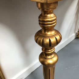 Stunning French gilt Console table