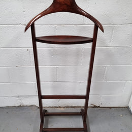 Italian Mens Wooden Valet Stand “Fratelli Reguitti”