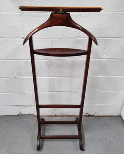 Italian Mens Wooden Valet Stand “Fratelli Reguitti” | Antique & Vintage | Moonee Ponds Antiques | Australia Wide Delivery