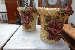 Pair Of Czechoslovakian Amphora Vases | Antique & Vintage | Moonee Ponds Antiques | Australia Wide Delivery