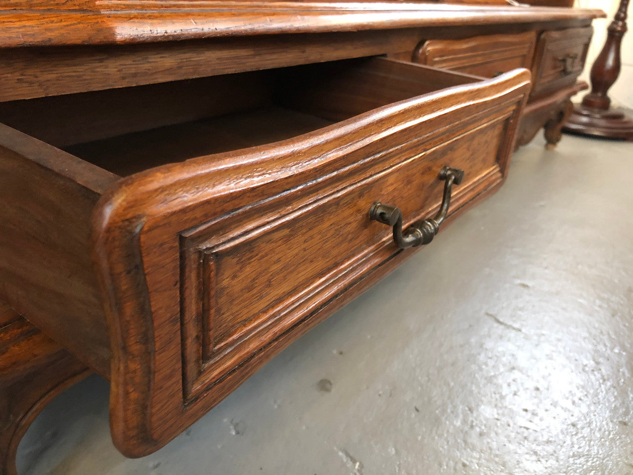Beautiful French Oak Bookcase With Drawers | Antique & Vintage | Moonee Ponds Antiques | Australia Wide Delivery