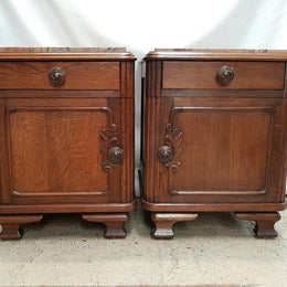Pair of Art Deco Bedside Cabinets-1