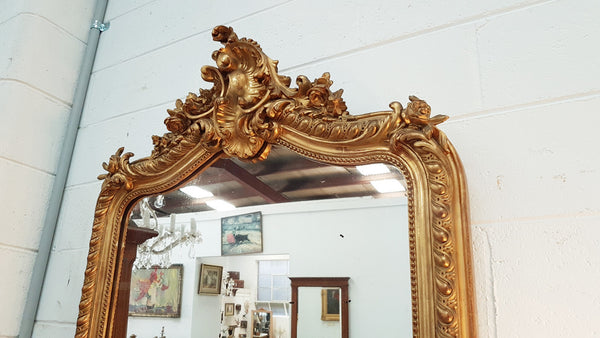 19th Century Napoleon III Gilt Mirror