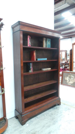 An Antique Mahogany Open Shelf Bookcase | Antique & Vintage | Moonee Ponds Antiques | Australia Wide Delivery