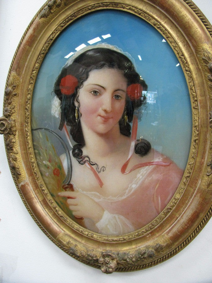 Pair of Portraits | Antique & Vintage | Moonee Ponds Antiques | Australia Wide Delivery