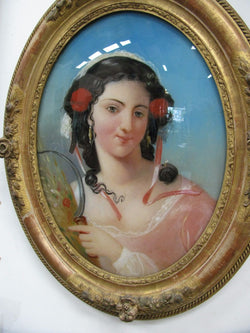 Pair of Portraits | Antique & Vintage | Moonee Ponds Antiques | Australia Wide Delivery