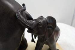 Irenee Rochard Bronze Animal Sculpture On Marble Base | Antique & Vintage | Moonee Ponds Antiques | Australia Wide Delivery