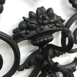 Black Antique Cast Iron Coat Stand
