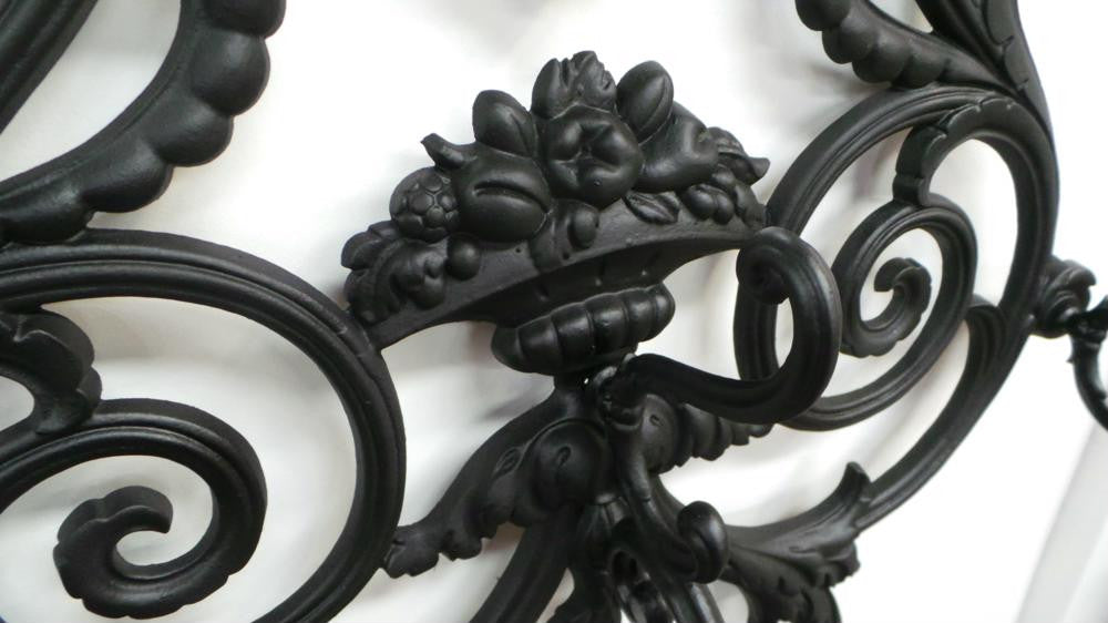 Black Antique Cast Iron Coat Stand | Antique & Vintage | Moonee Ponds Antiques | Australia Wide Delivery