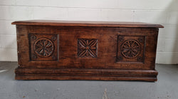 Early 19th Century French Chestnut Wood Coffer | Antique & Vintage | Moonee Ponds Antiques | Australia Wide Delivery