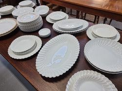 Large Collection of Limoge "Haviland" White Part Dinner Service | Antique & Vintage | Moonee Ponds Antiques | Australia Wide Delivery