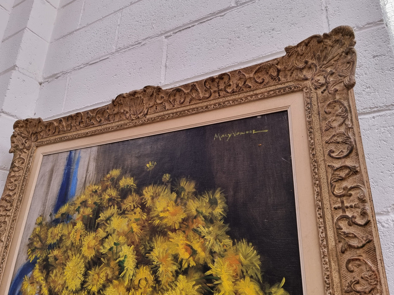 Beautifully Framed Floral painting | Antique & Vintage | Moonee Ponds Antiques | Australia Wide Delivery