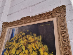 Beautifully Framed Floral painting | Antique & Vintage | Moonee Ponds Antiques | Australia Wide Delivery