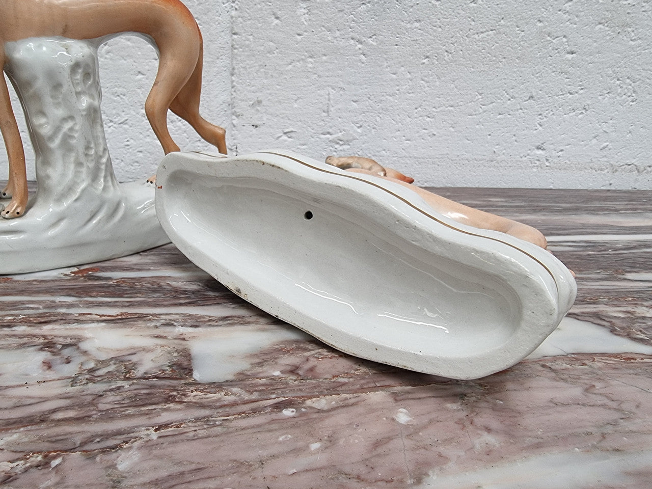 Superb Pair of Staffordshire Pottery Greyhounds | Antique & Vintage | Moonee Ponds Antiques | Australia Wide Delivery