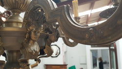 French Napoleon III Bronze Chandelier | Antique & Vintage | Moonee Ponds Antiques | Australia Wide Delivery