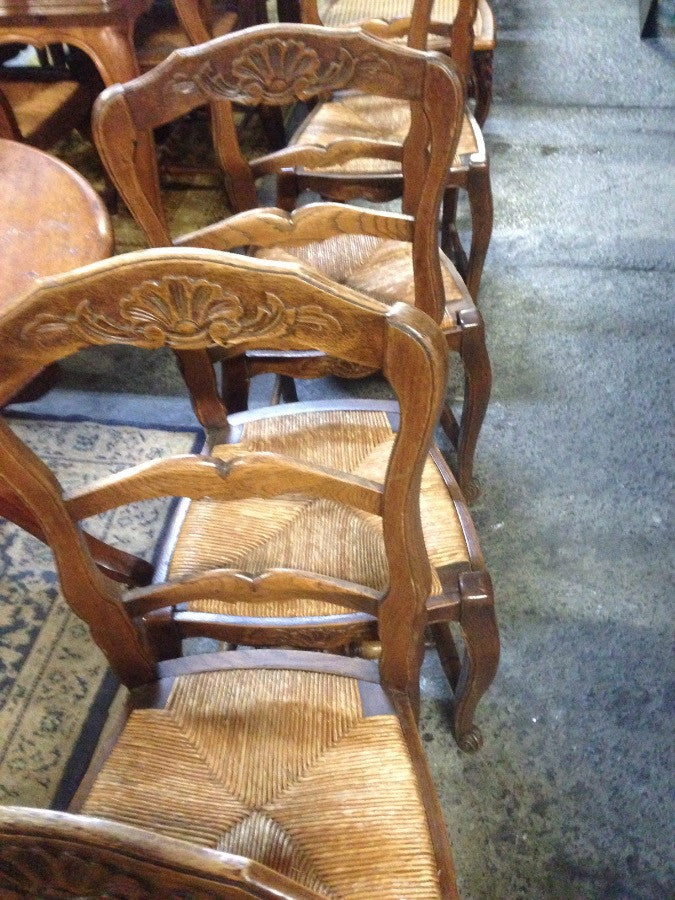 Set 6 French Dining Chairs-1