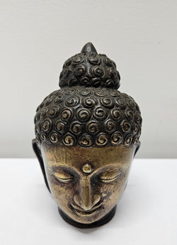 Antique Bronze Buddha Head | Antique & Vintage | Moonee Ponds Antiques | Australia Wide Delivery