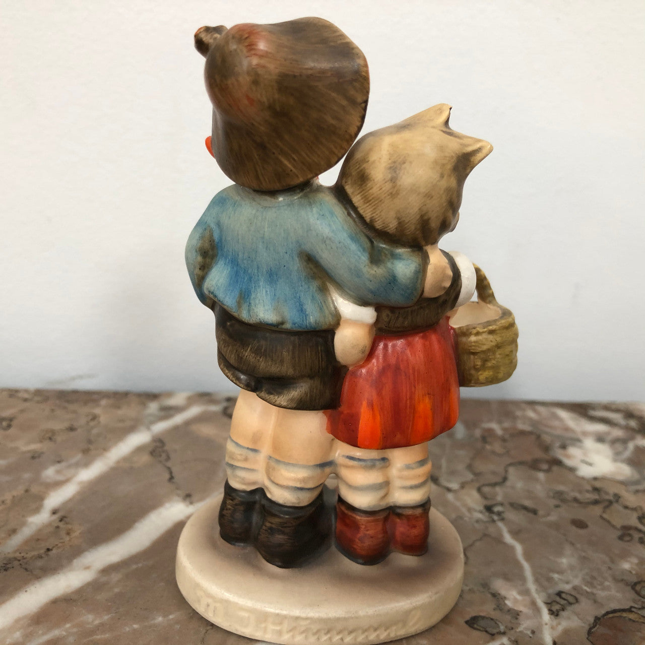Rare Vintage Hummel Figurine 94 3-0 Pair Of Children (Surprise) | Antique & Vintage | Moonee Ponds Antiques | Australia Wide Delivery
