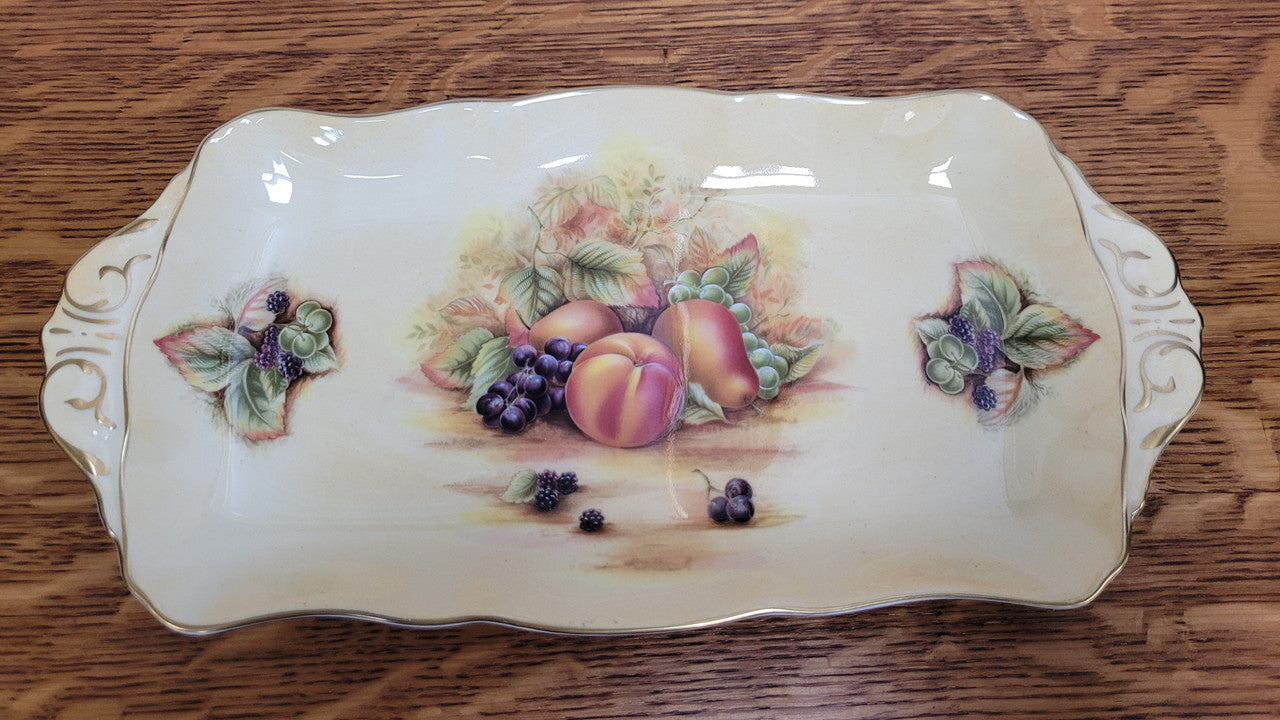Aynsley Orchard Gold Serving Tray