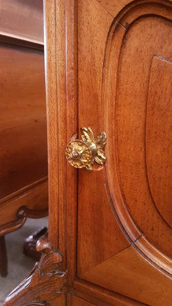 Pair of Louis XV Style Walnut Bedside Cabinets | Antique & Vintage | Moonee Ponds Antiques | Australia Wide Delivery