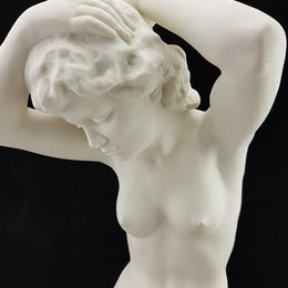 Large Art Deco Nude Figurine By Karl Tutter