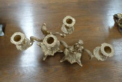 Pair Of Brass Candelabras | Antique & Vintage | Moonee Ponds Antiques | Australia Wide Delivery