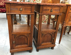 Lovely Pair of Arts and Crafts Bedside Cabinets | Antique & Vintage | Moonee Ponds Antiques | Australia Wide Delivery