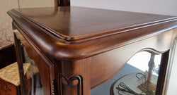 Walnut Louis XV Style Display Cabinet | Antique & Vintage | Moonee Ponds Antiques | Australia Wide Delivery