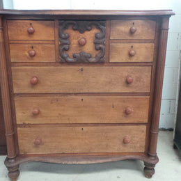 Original Australian Cedar Chest of Drawers.