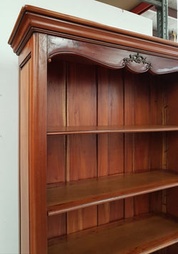 French Style Mahogany Open Bookcase | Antique & Vintage | Moonee Ponds Antiques | Australia Wide Delivery