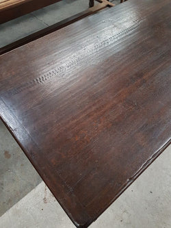 Late 20th Century French Oak Refectory Dining Table | Antique & Vintage | Moonee Ponds Antiques | Australia Wide Delivery