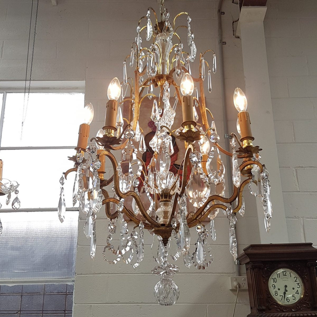 A Elegant Parisian Chandelier | Antique & Vintage | Moonee Ponds Antiques | Australia Wide Delivery
