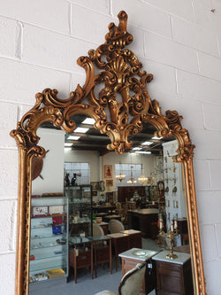 Louis XV Style Gilt Timber & Alabaster Top Console & Mirror | Antique & Vintage | Moonee Ponds Antiques | Australia Wide Delivery