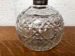 Edwardian Crystal & Silver Top Scent Bottle | Antique & Vintage | Moonee Ponds Antiques | Australia Wide Delivery