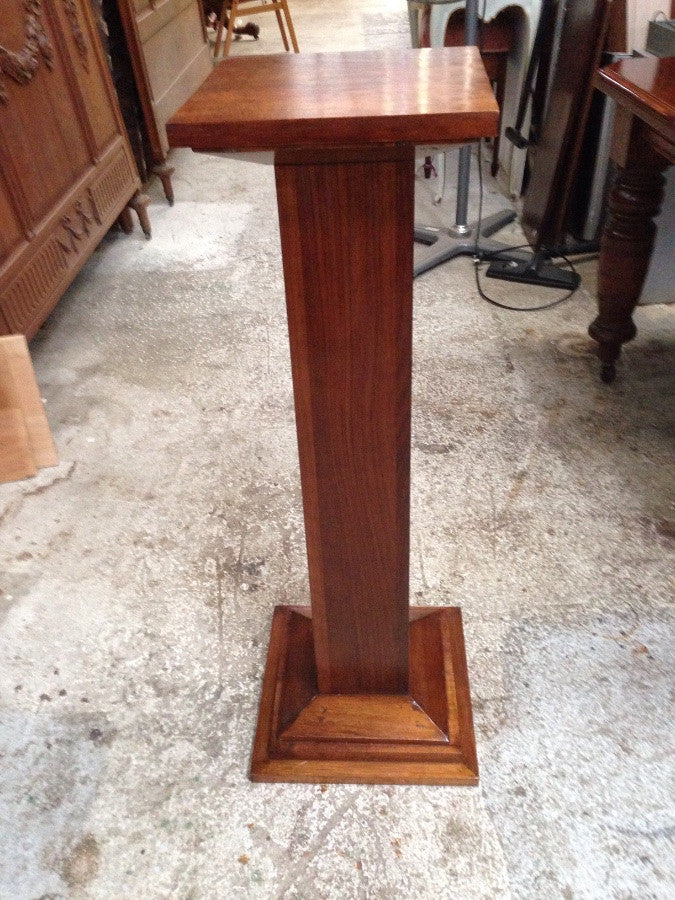 Australian Blackwood Pedestal | Antique & Vintage | Moonee Ponds Antiques | Australia Wide Delivery