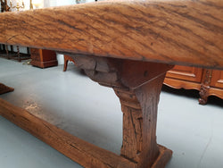 Superb 18th Century French Oak Pedestal Refectory Table | Antique & Vintage | Moonee Ponds Antiques | Australia Wide Delivery