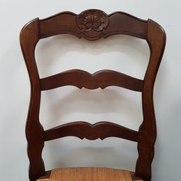 Set Of Six French Ladder Back Chairs-1