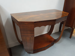 Walnut Art Deco Console Table | Antique & Vintage | Moonee Ponds Antiques | Australia Wide Delivery