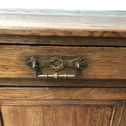 Early 19th Century Empire Oak Sideboard