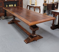 French Style Reclaimed Elm Farmhouse Dining Table | Antique & Vintage | Moonee Ponds Antiques | Australia Wide Delivery