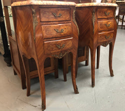 Pair of French Mini Commode Bedsides | Antique & Vintage | Moonee Ponds Antiques | Australia Wide Delivery