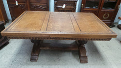 French Oak Extension Table-2 | Antique & Vintage | Moonee Ponds Antiques | Australia Wide Delivery