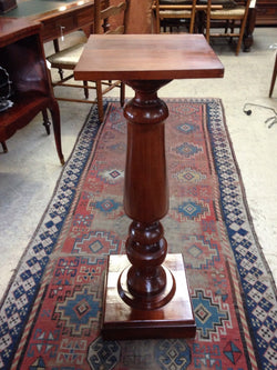 Australian Blackwood Pedestal-2 | Antique & Vintage | Moonee Ponds Antiques | Australia Wide Delivery