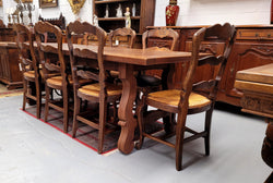 French Oak Spanish Style Farmhouse Table | Antique & Vintage | Moonee Ponds Antiques | Australia Wide Delivery