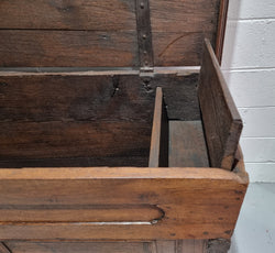 French Oak Early 19th Century Trunk | Antique & Vintage | Moonee Ponds Antiques | Australia Wide Delivery