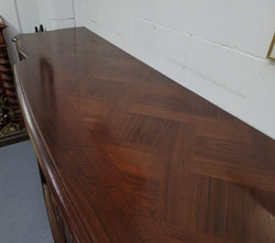 Fabulous French Walnut & Burr Walnut Four Door Sideboard | Antique & Vintage | Moonee Ponds Antiques | Australia Wide Delivery
